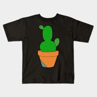 Cute Cactus Design #65: Nicely Shaped Cactus Kids T-Shirt